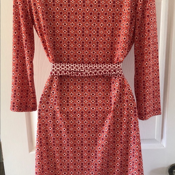 Max Studio Wrap Tie Dress - Picture 4 of 5